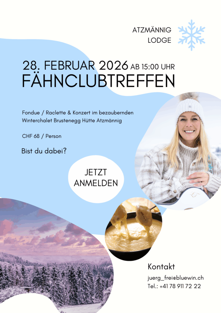 Flyer Linda Faeh Faehnclubtreffen 3