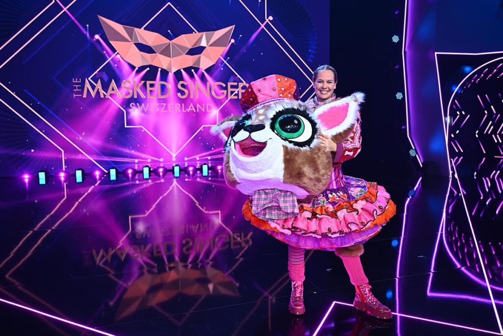 Linda Fäh ist das Reh bei The Masked Singer Switzerland